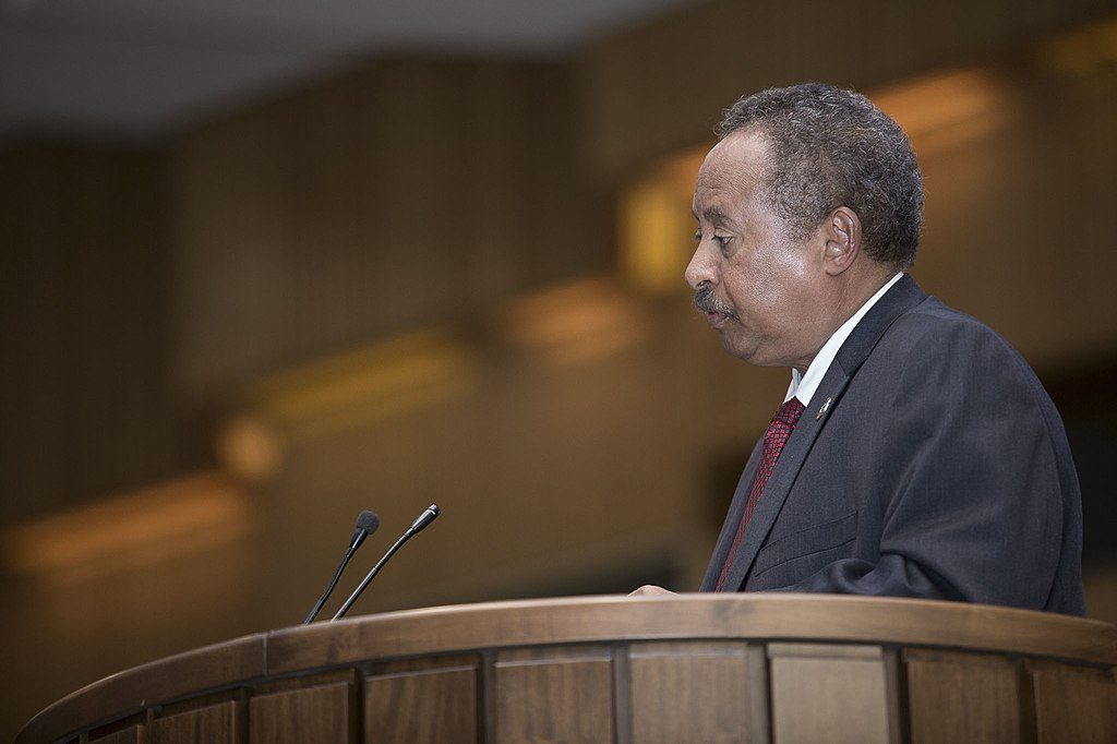Abdallah Hamdok, Premier ministre du gouvernement de transition depuis le 21 août 2019