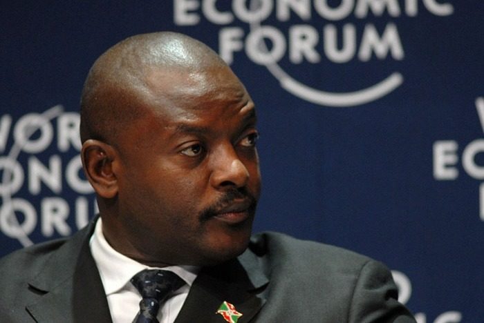 Le président Pierre Nkurunziza au Forum économique mondial