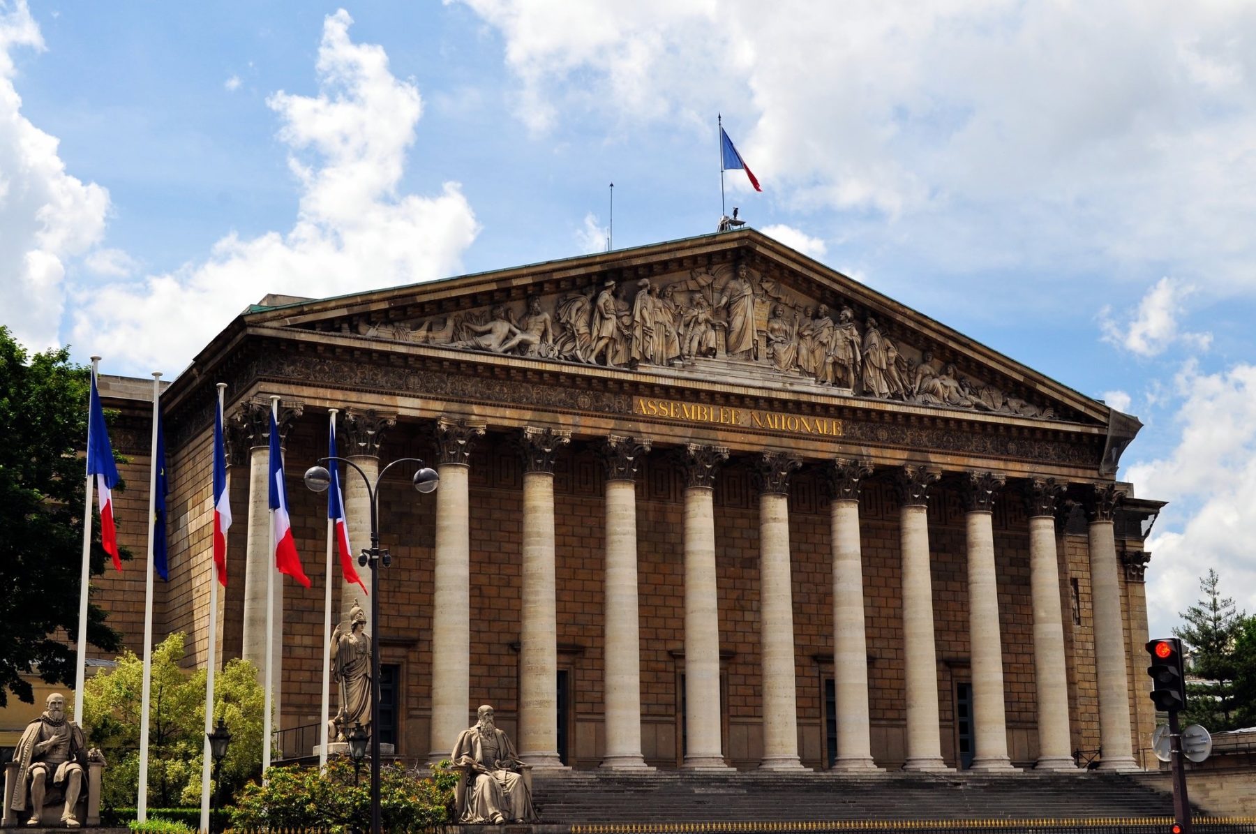 L'Assemblée nationale à Paris