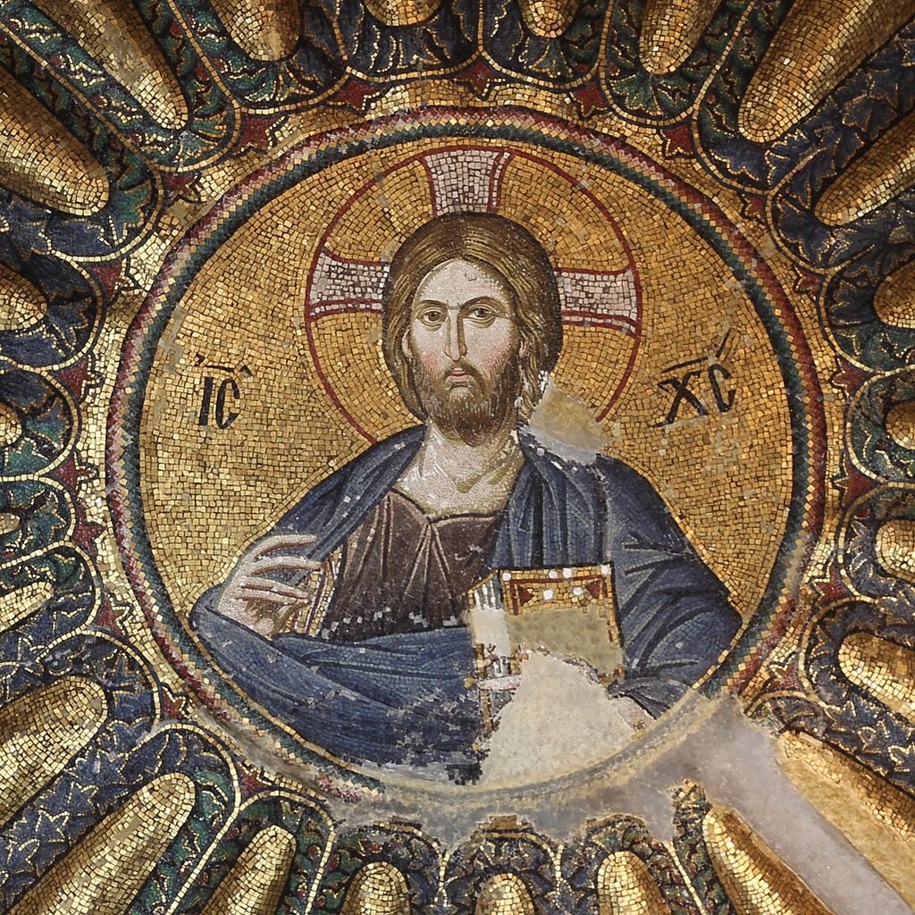 fresques et mosaïques à l'intérieur de l'Eglise Saint-Sauveur-in-Chora