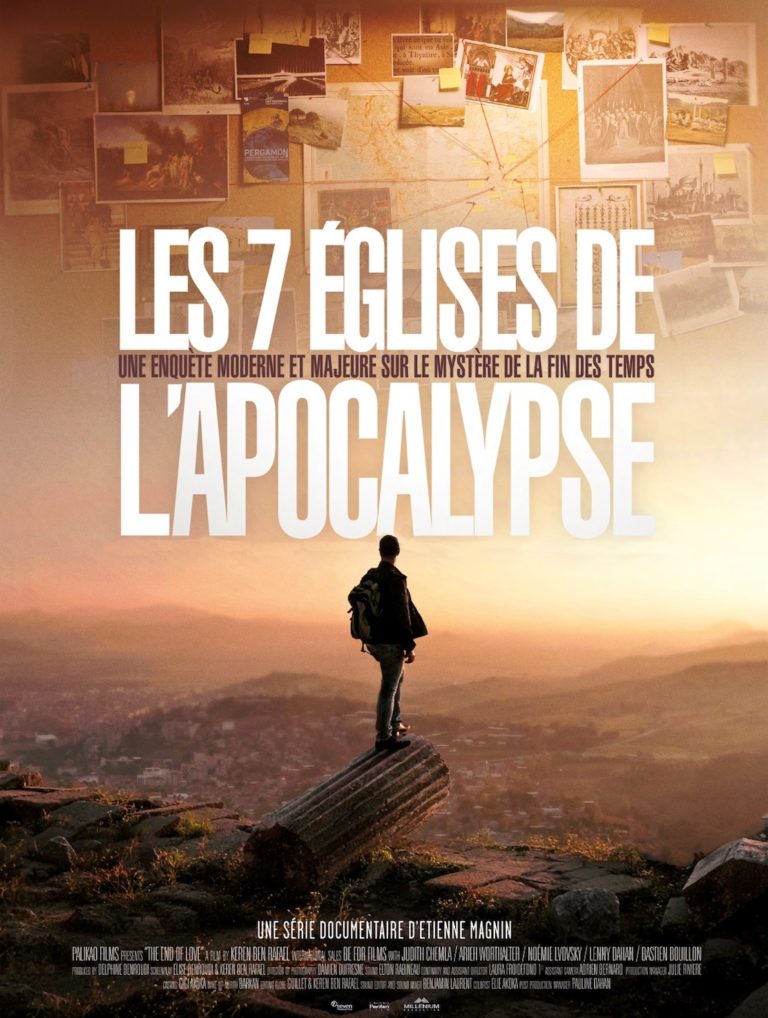 Affiche du film documentaire les 7 Eglises de l'Apocalypse