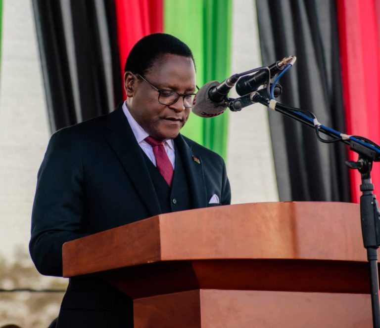 Lazarus Chawera, président du Malawi