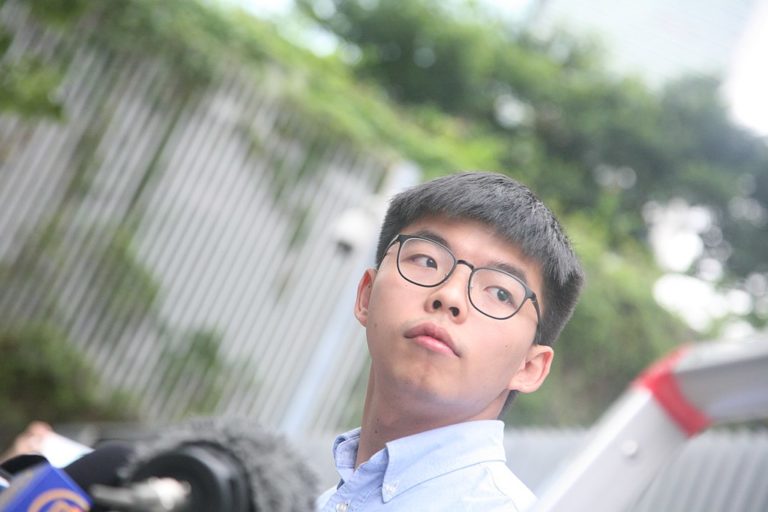 Joshua Wong en 2019