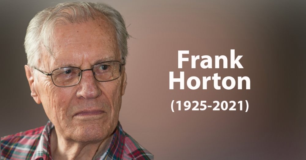 Mission Frank Horton est décédé à l’âge de 95 ans Evangeliques.info