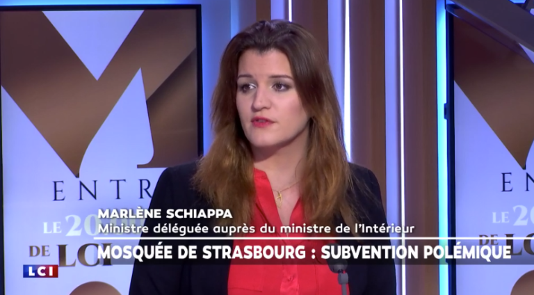 Marlène Schiappa le 23 mars sur LCI