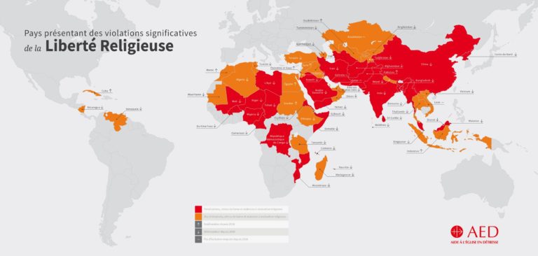 Monde : La liberté religieuse violée dans un tiers des pays