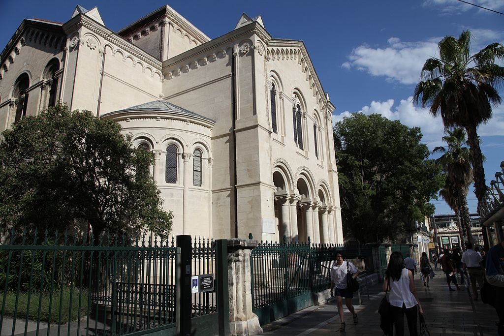 Le temple protestant de la rue de Maguelone à Montpellier