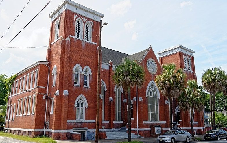 L'église méthodiste d'Asbury, aux USA (Georgie)