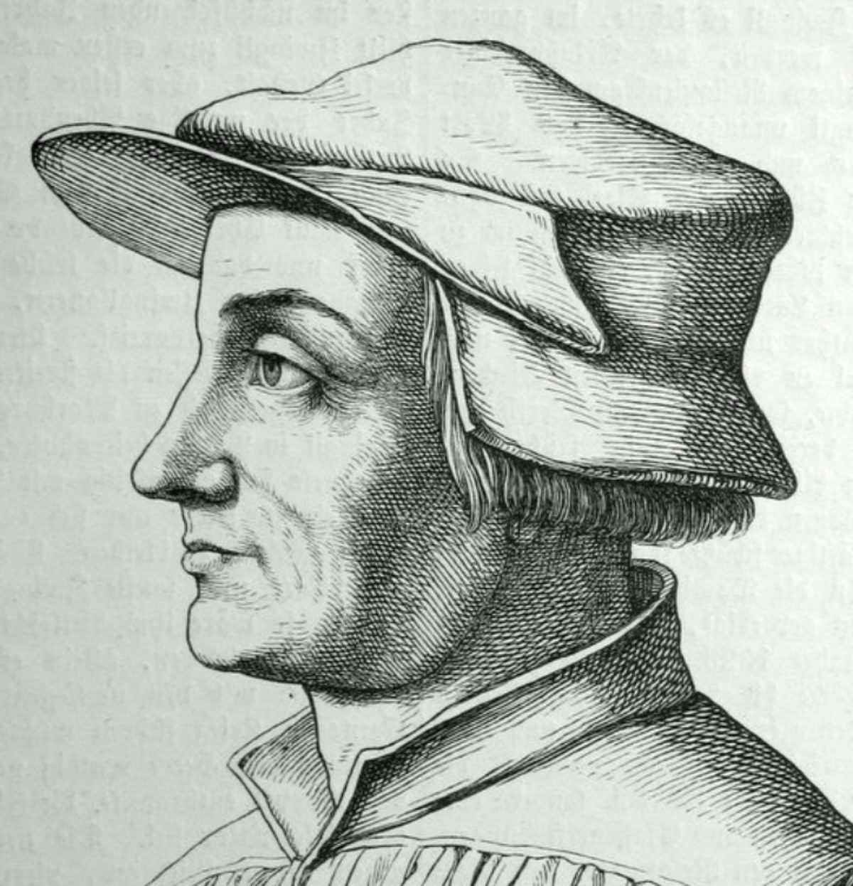 Représentation ancienne du réformateur Ulrich Zwingli