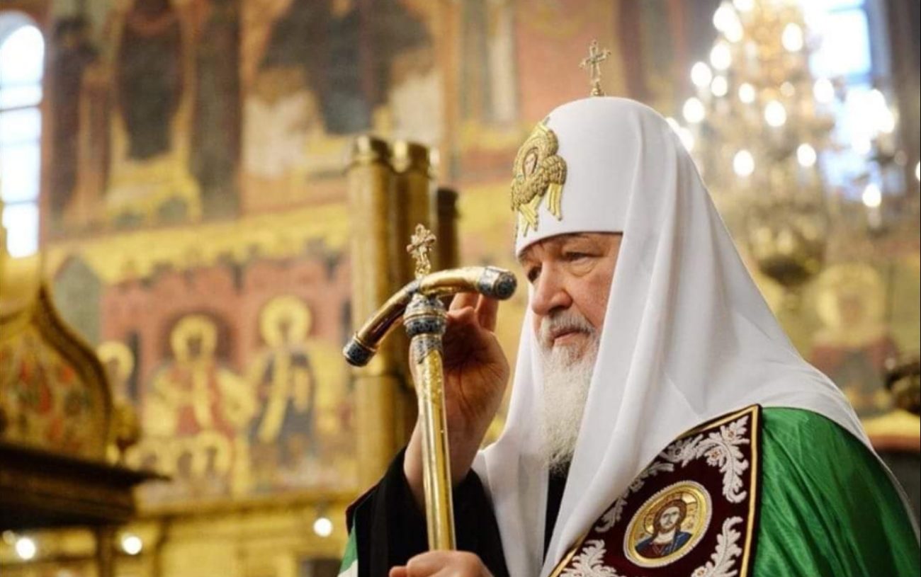 Le patriarche Cyrille de Moscou