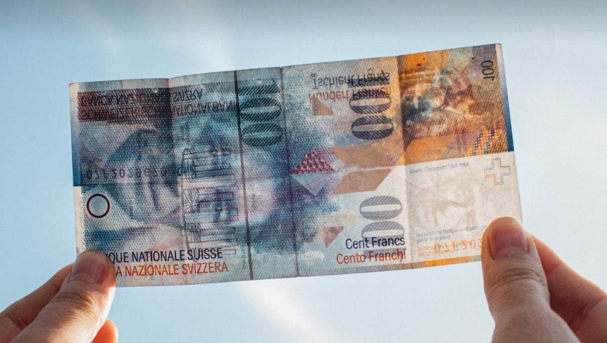 Billet de 100 francs suisses