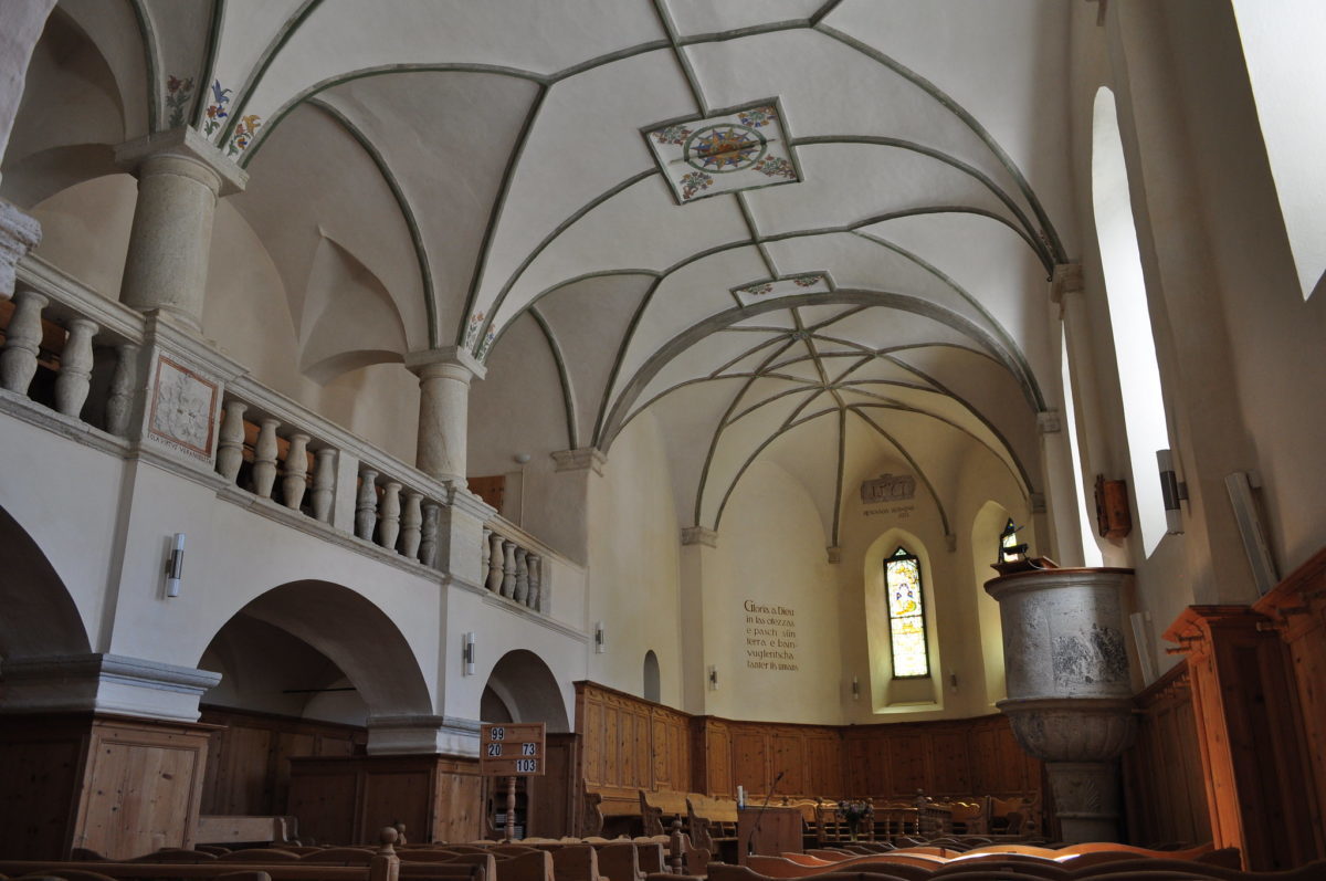 Intérieur d'une Eglise