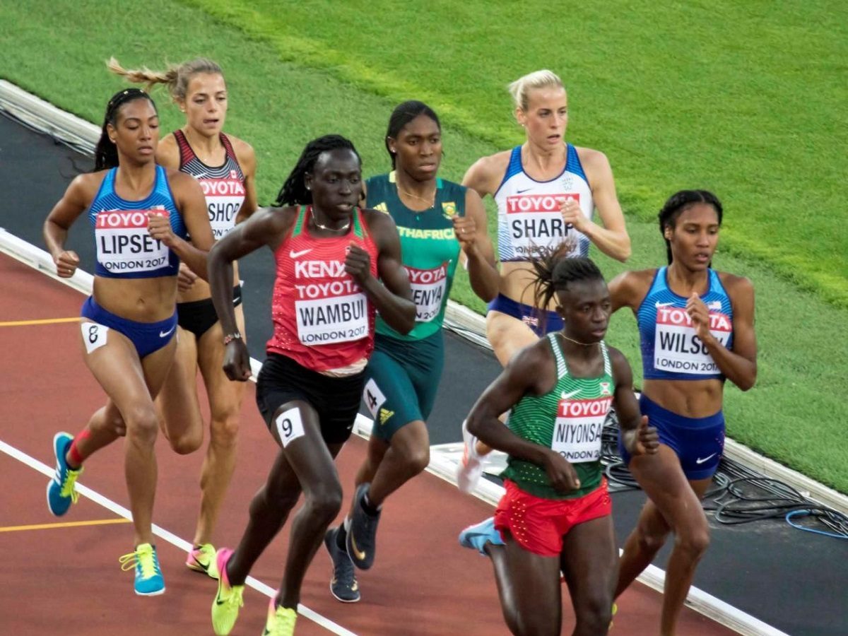 Les athlètes hyperandrogènes comme Caster Semenya et Margaret Wambui en finale du 800m des championnats du monde 2017 à Londres