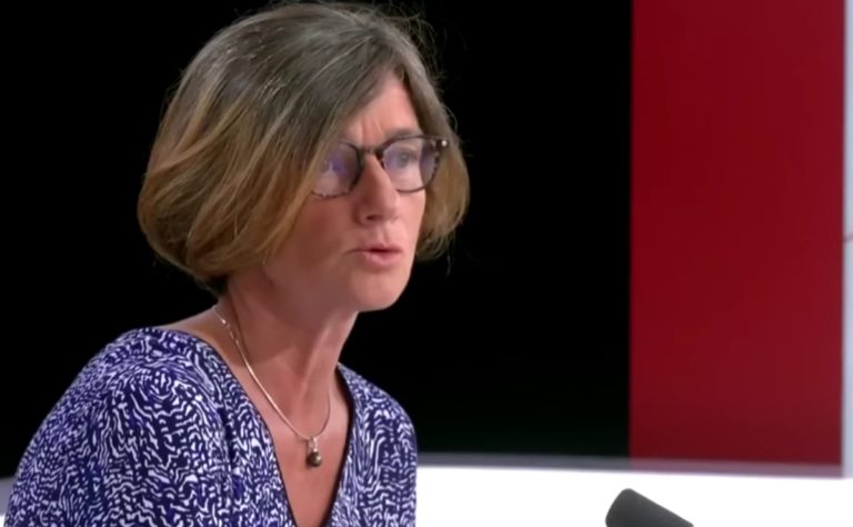 Agnès Firmin le Bodo prend la parole sur un plateau télé