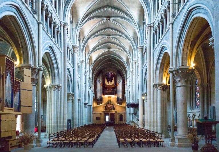 Intérieur de la cathédrale de Lausanne