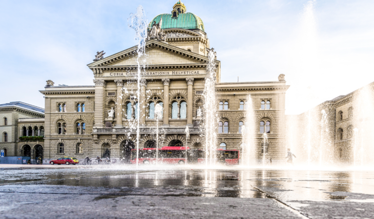 Le Palais fédéral suisse