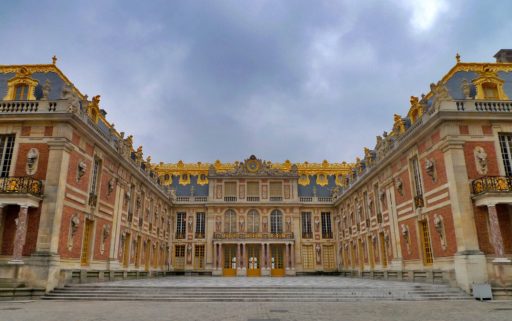 Vue de l'extérieur du Château de Versailles