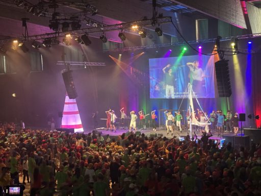 Plus de 1500 enfants se sont retrouvée à l'Espace Gruyère de Bulle (FR)