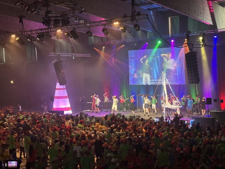 Plus de 1500 enfants se sont retrouvée à l'Espace Gruyère de Bulle (FR)
