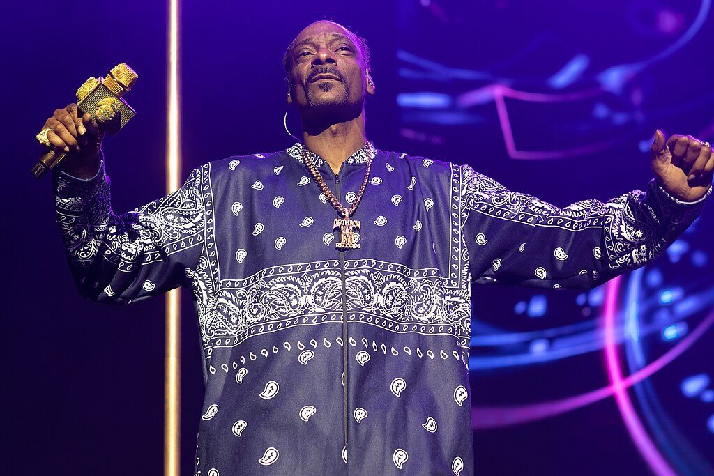 Snoop Dogg lors d'un concert à Sydney en mars 2023
