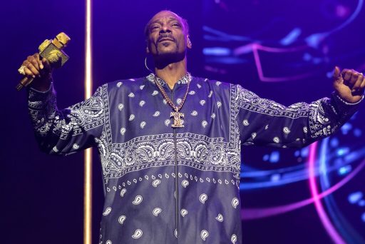 Snoop Dogg lors d'un concert à Sydney en mars 2023