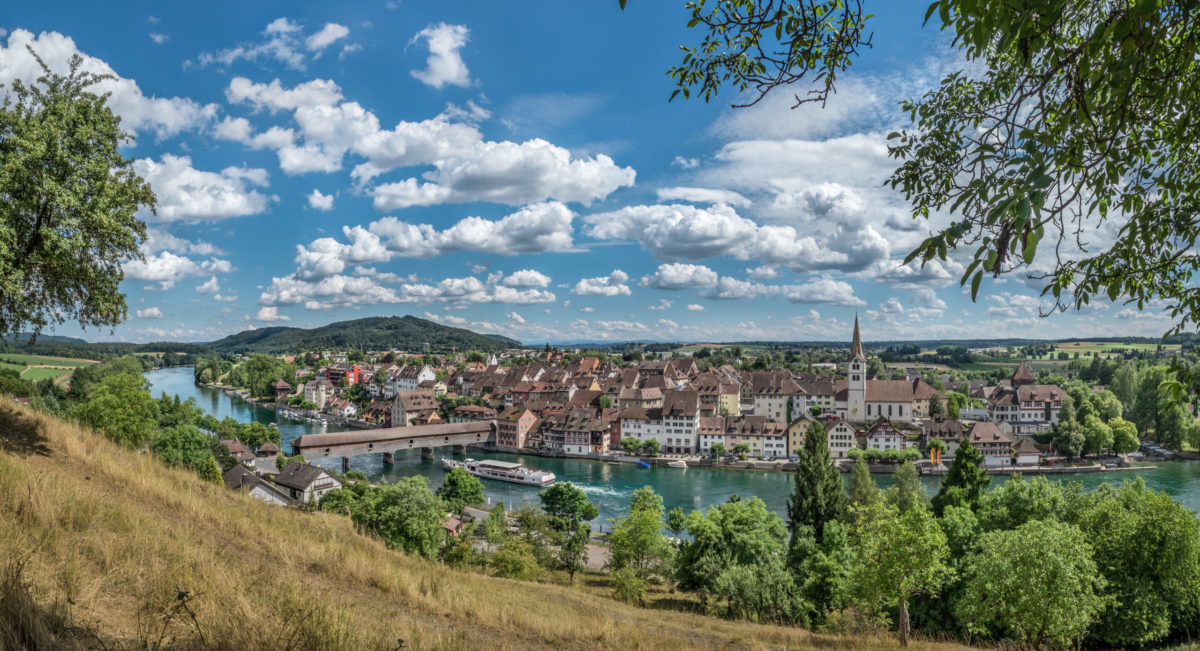 Vue de la ville de Diessenhofen, où le pasteur Gottfried Spieth a été démis pour son engagement politique auprès de l’AfD.