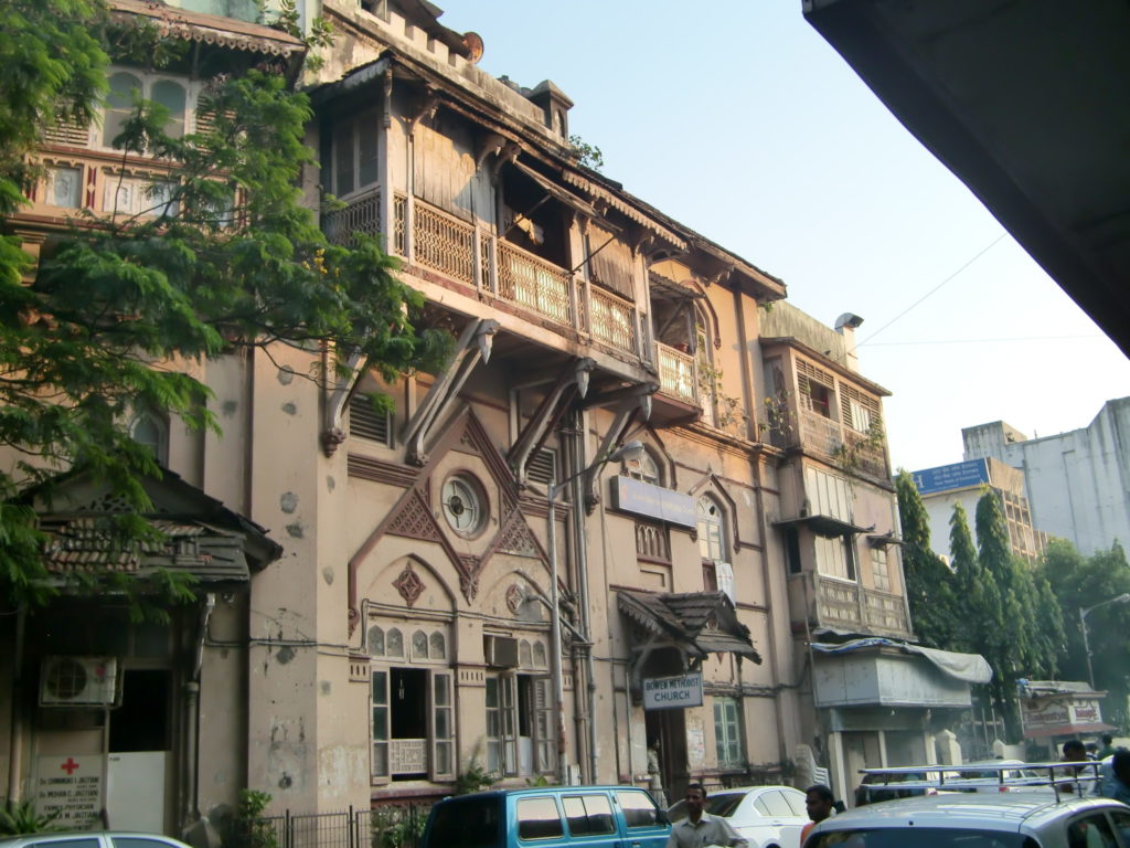 Une Eglise méthodiste à Mumbai, dans l'Etat du Maharashtra