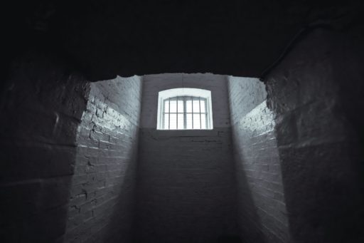 Intérieur d'une prison.