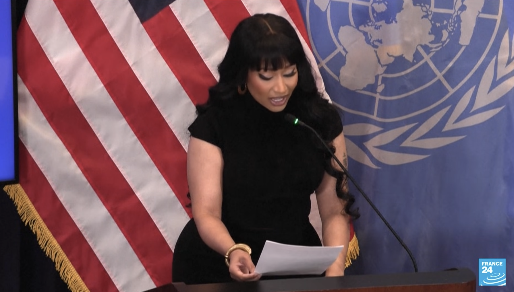 La chanteuse Nicki Minaj dénonce la persécution des chrétiens du Nigeria