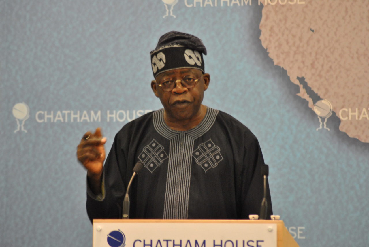 Bola Tinubu, président du Nigeria