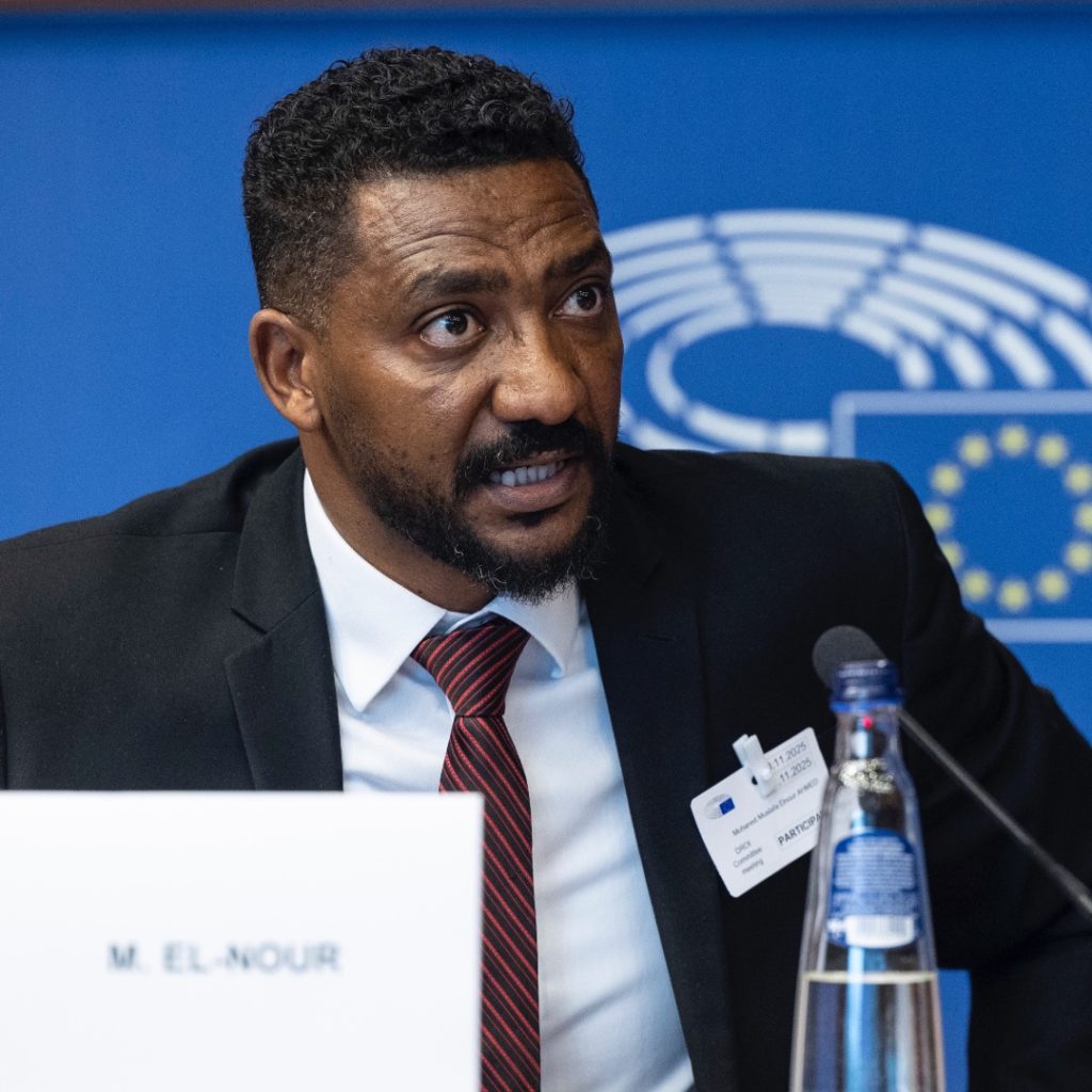 Mohaned Elnour au Parlement européen