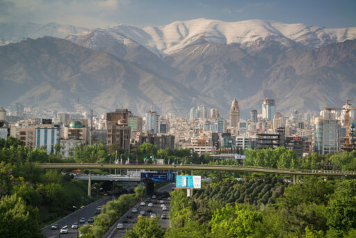 Vue de Teheran.