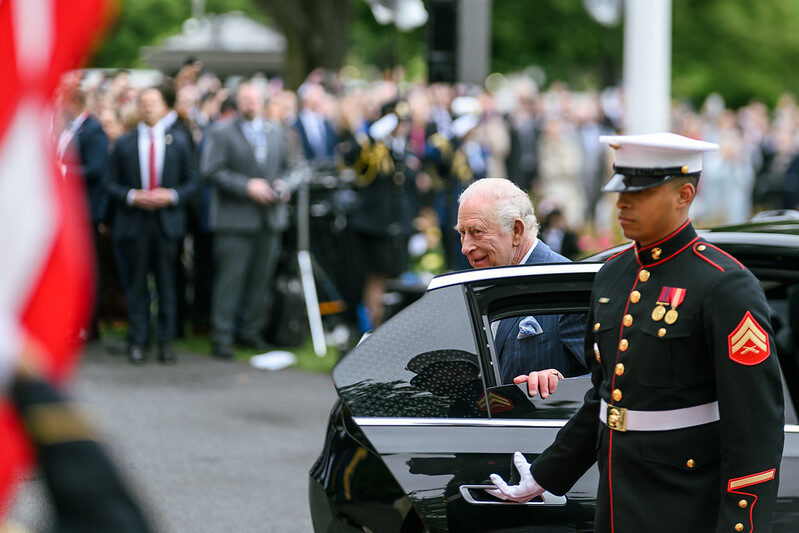 de sa visite officielle aux Etats-Unis, le 28 avril 2026.