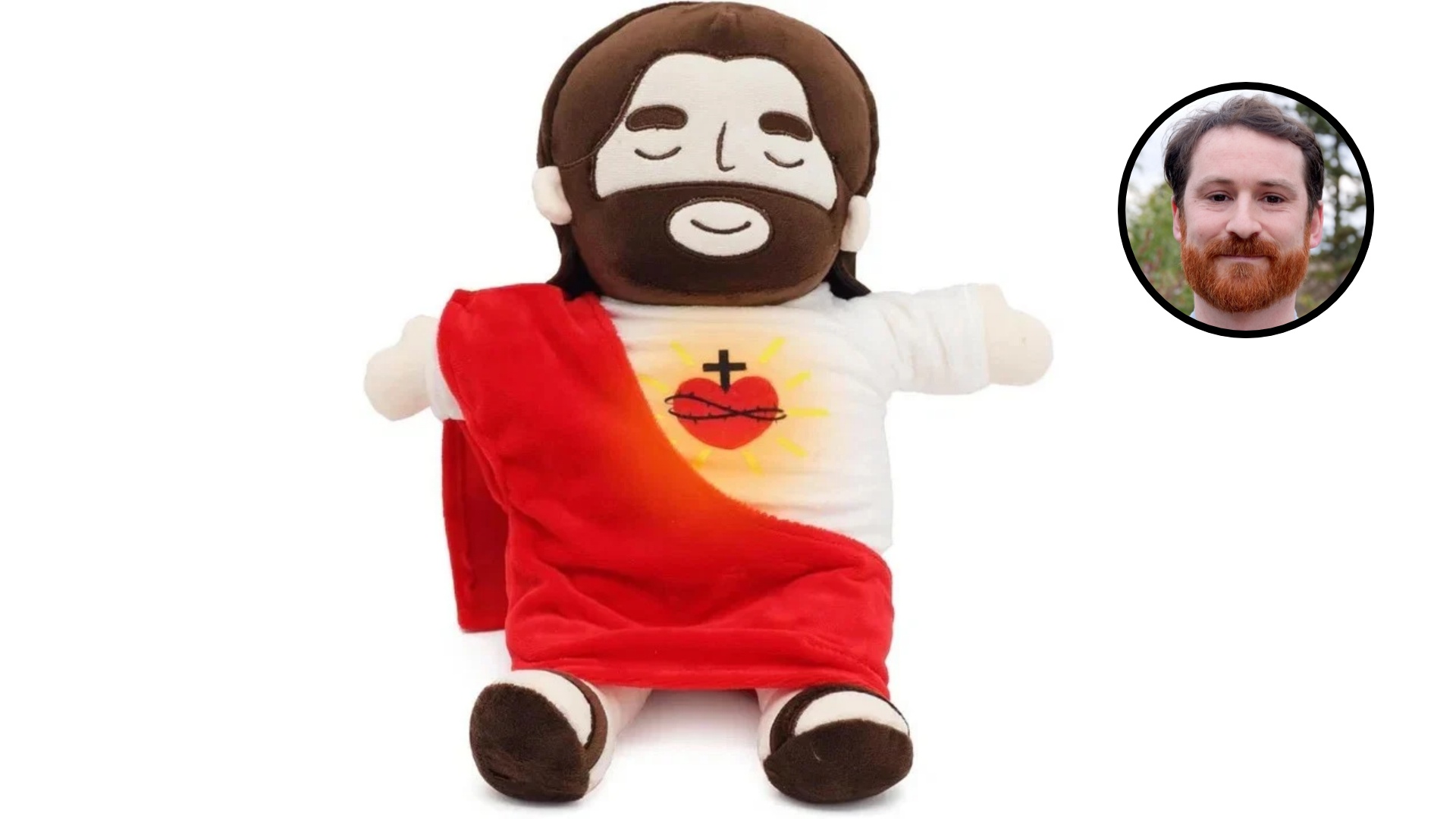Rappel de produit: une peluche de Jésus jugée dangereuse
